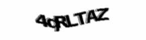 Security check image, please type the characters shown
